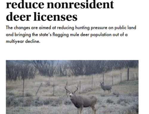 Episode 809: Western Big Game Issues – Montana FWP Commissioner Explains Unanimous Decision to Cut Non-Resident Deer Tags