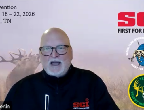 Campfire Conversations 92: The Best Week of the Year! Safari Club International CEO Laird Hamberlain